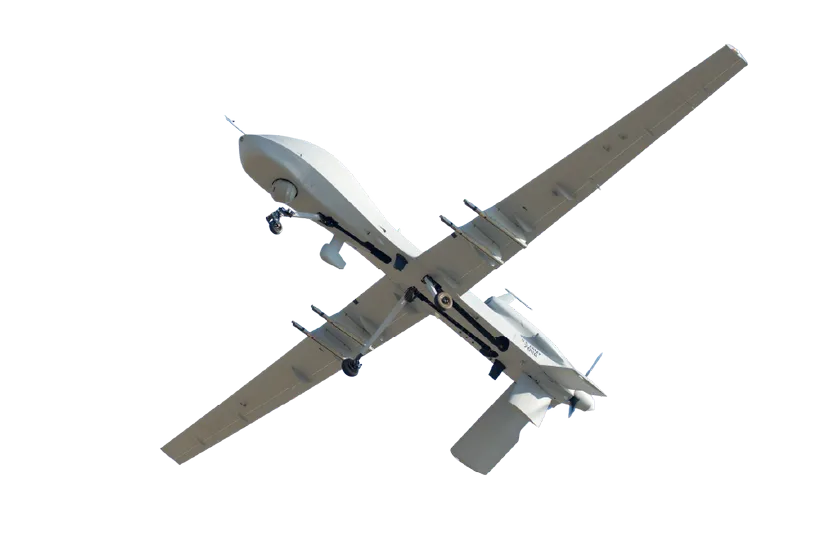 Autonomous UAV in flight